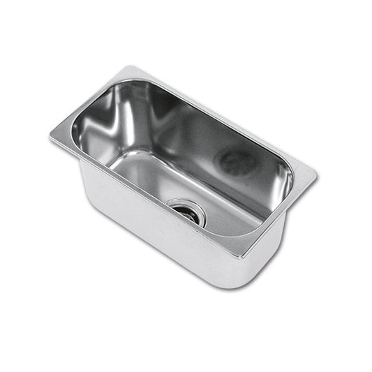 Lavello inox rettangolare • 320 x 170 mm • LA1404