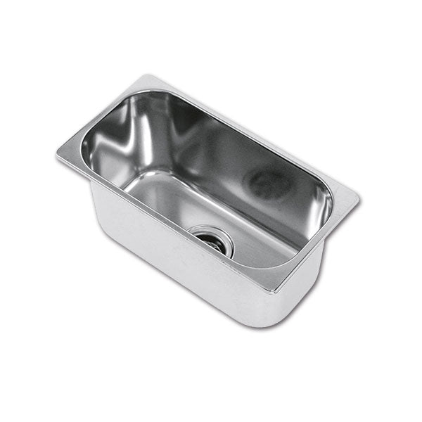 Lavello inox rettangolare • 320 x 170 mm • LA1404