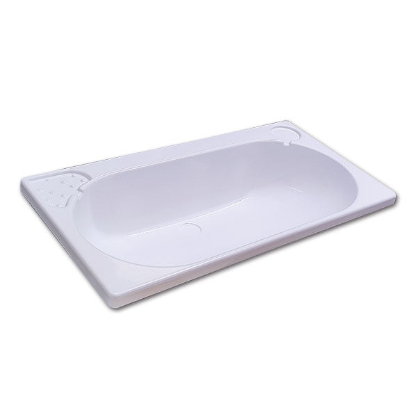 Lavello termoformato in materiale plastico • 590 x 280 mm