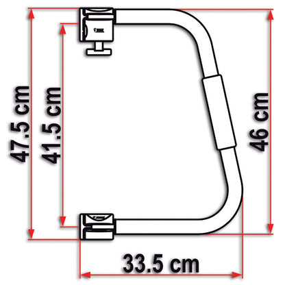 Maniglia di sicurezza Security 46 • bianca