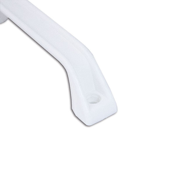 Maniglia traino 2 fori • bianca