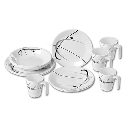 Set stoviglie melamina Serenade • 16 pz