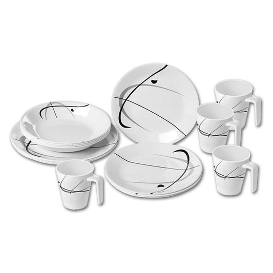 Set stoviglie melamina Serenade • 16 pz