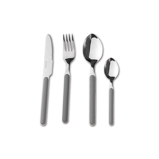 Set posate Delice • grigio