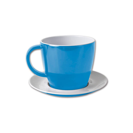Tazza con piattino Colours Collection