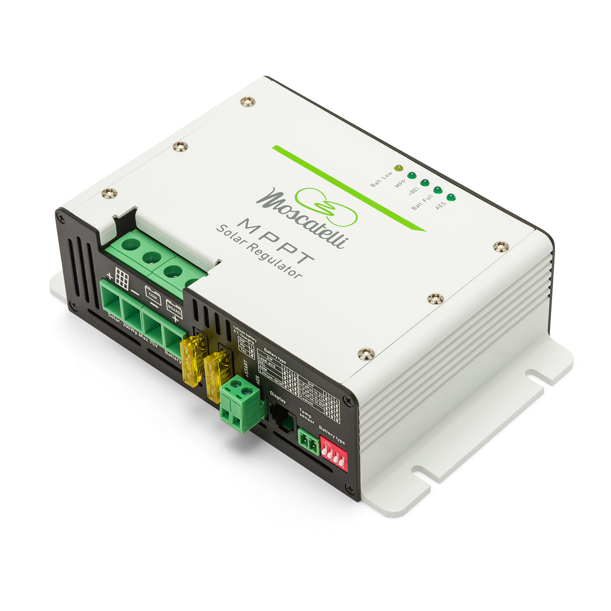 Regolatore MPPT Moscatelli Alta Tensione con CanBus - 15A