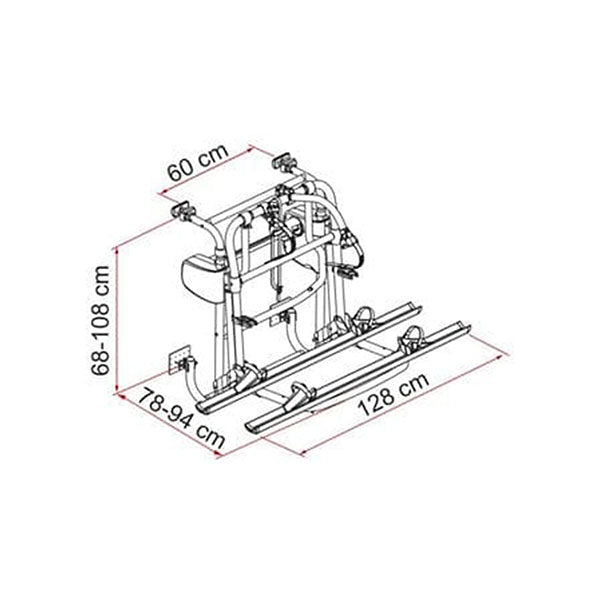 Carry-Bike Motor LIFT 77 Fahrradträger