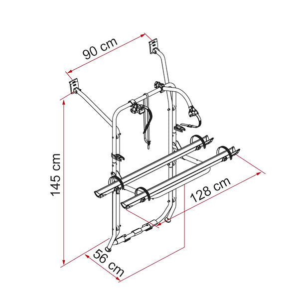 Carry-Bike VW T5 • Black