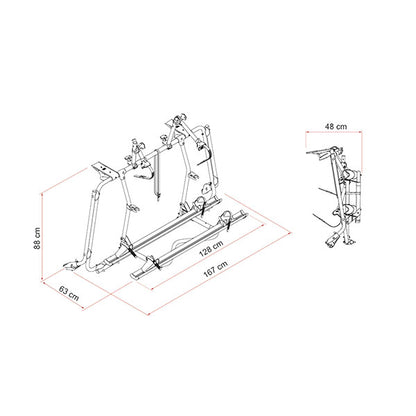 Carry-Bike • VW T6 Pro • Deep Black