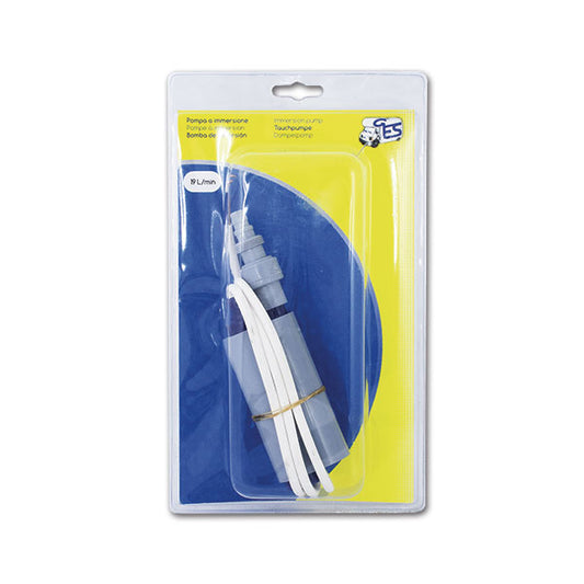 Tauchpumpe mit Ventil • 19 L/min • Blister