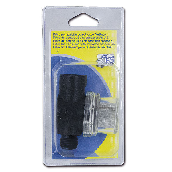 Filtro pompa Lilie attacco filettato • blister