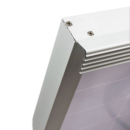 Kit pannello monocristallino Slim • 130 W • regolatore 1 batteria