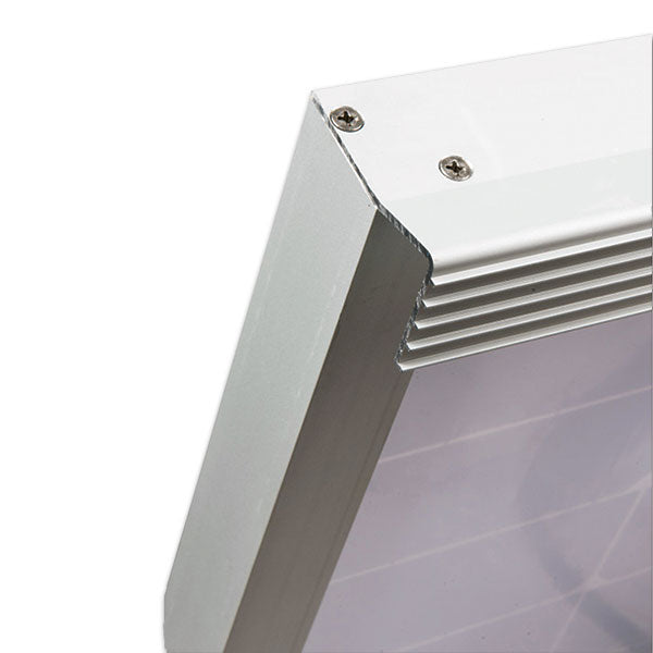 Kit pannello monocristallino Slim • 130 W • regolatore 2 batterie