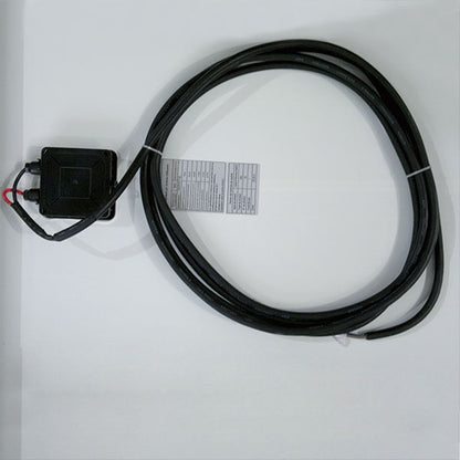 Komplett schwarzes 120-W-Solarpanel