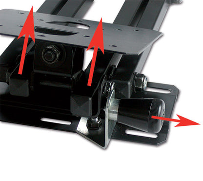 Porta TV LCD doppio braccio • 4 bracci