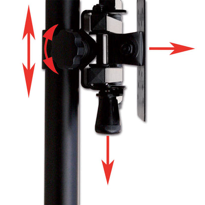 Porta TV LCD verticale • 4 snodi