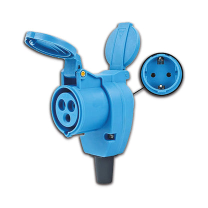 Adattatore doppia presa con Schuko 16 A