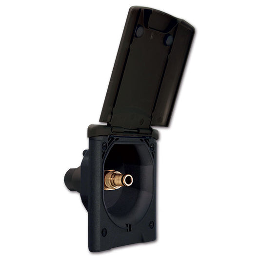 Presa carico acqua con pressostato • nero