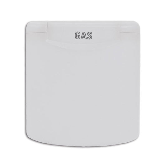 Coperchio bianco per presa esterna gas