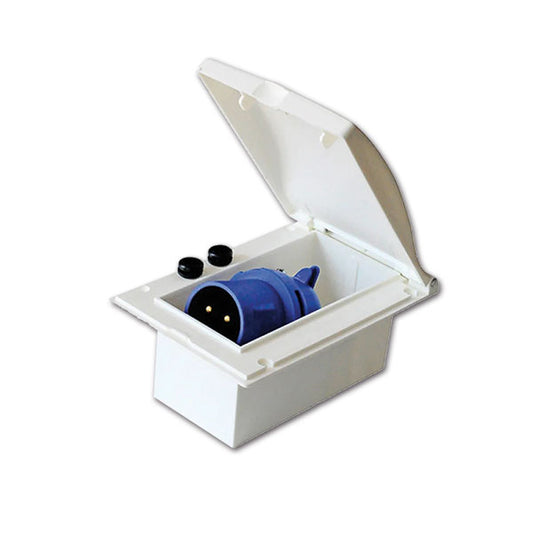 Spina maschio CEE da parete • 220V • 110 x 160