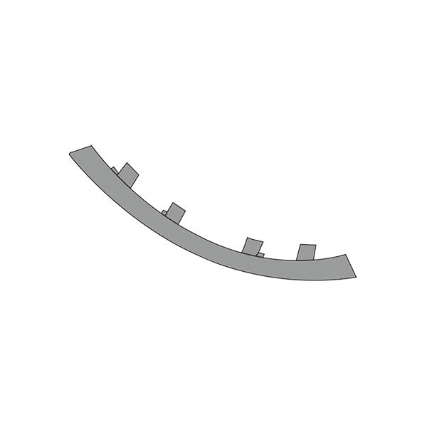 Profilo angolare PVC 90° • 2,5 m