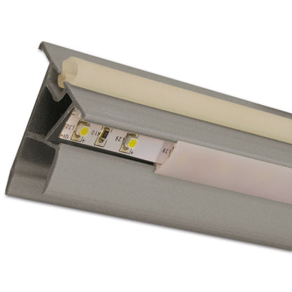 LED-Türprofil mit Abdeckung