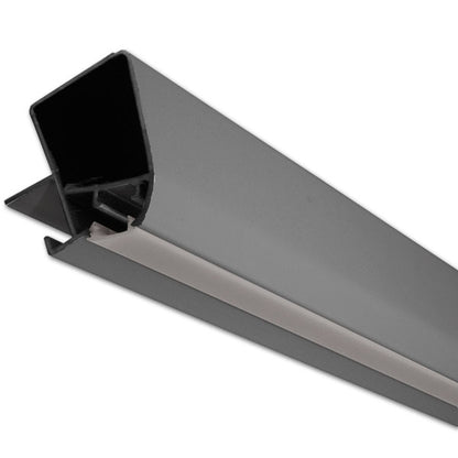 LED-Türprofil mit Abdeckung