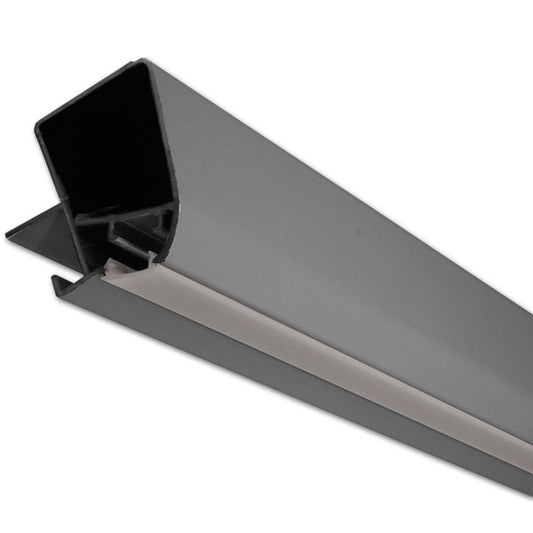 LED-Türprofil mit Abdeckung