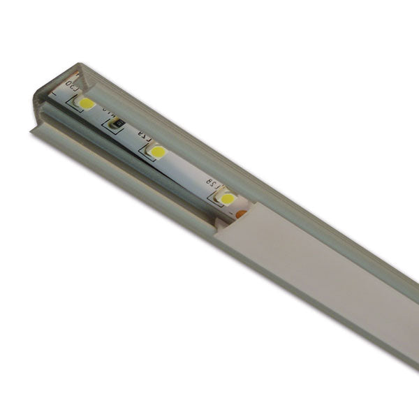 Profilo porta LED con coperchio • 2,2 m