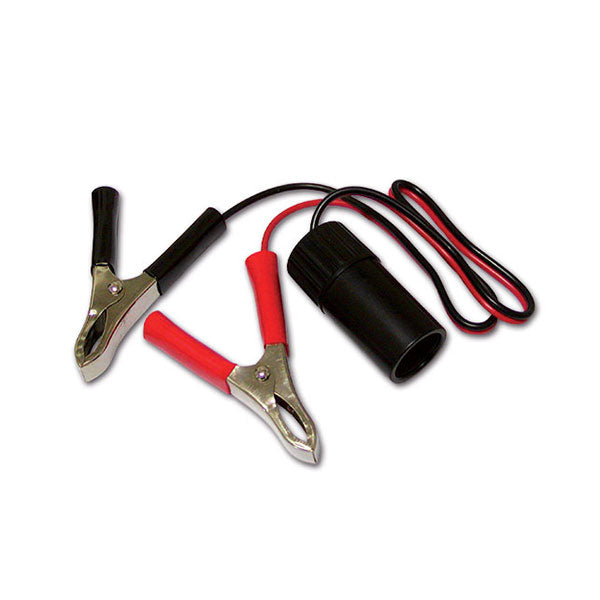 Presa DC a pinza • 12 V