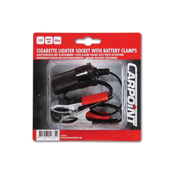 Presa DC a pinza • 12 V