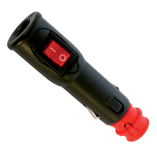 Spinotto accendisigari con interruttore • 12 V / 8 A