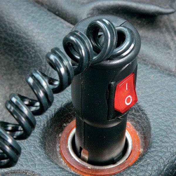 Spinotto accendisigari con interruttore • 12 V / 8 A