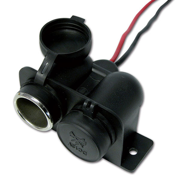 Doppia presa accendisigari a sbalzo • 15 A