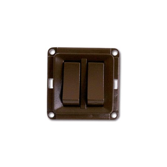 Doppio Interruttore Mobil Plus • marrone