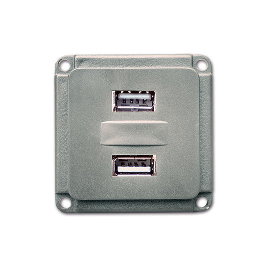 Doppia Presa USB Mobil Plus - grigio