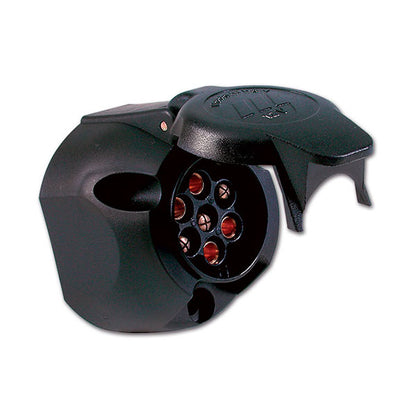 Presa 7 poli per rimorchi in ABS