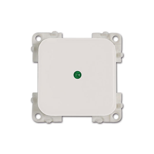 Interruttore con LED • 12 V • verde / bianco