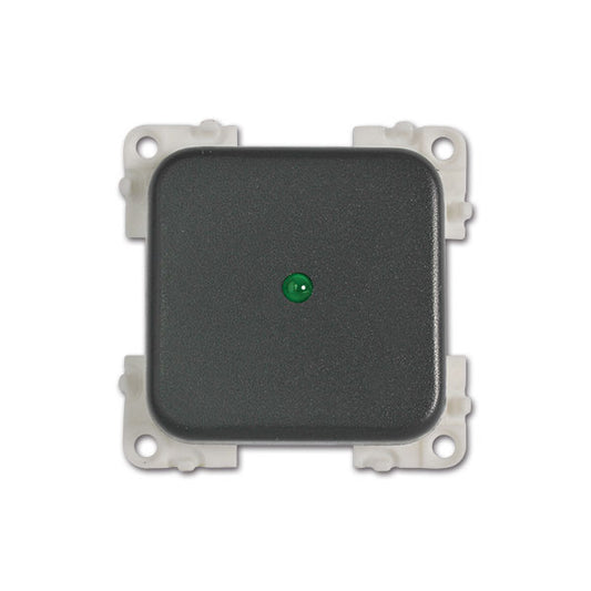 Interruttore con LED • 12 V • verde / grigio