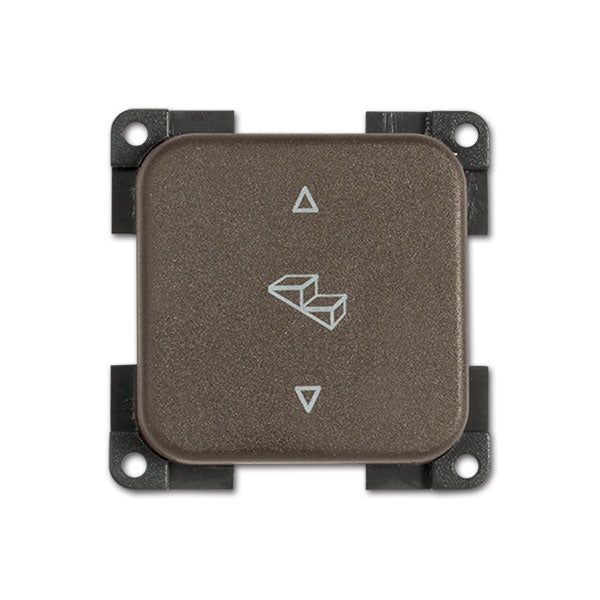 Pulsante gradino • 3 posizioni • marrone