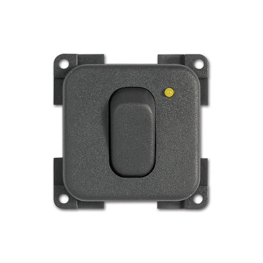 Interruttore con LED • 12 V • giallo / grigio