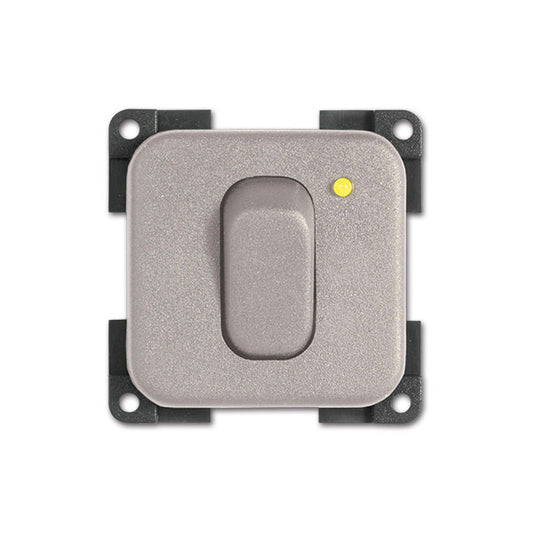 Interruttore con LED • 12 V • giallo / grigio chiaro