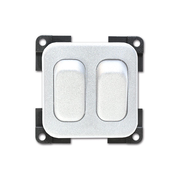 Doppio deviatore unipolare • bianco