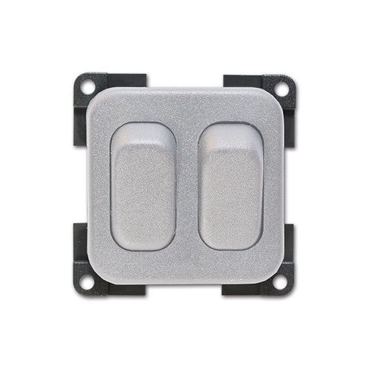 Doppio deviatore unipolare • grigio chiaro