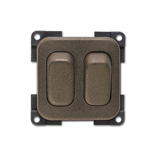 Doppio deviatore unipolare • marrone