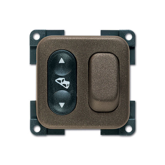 Tritttaster + Lichtschalter - braun