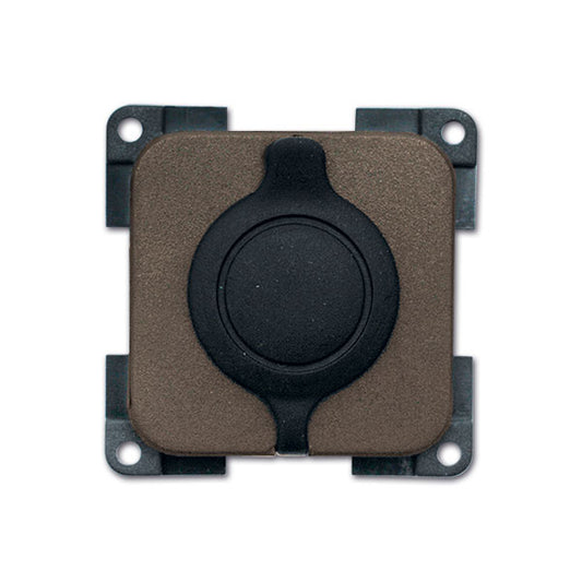 Presa DC coperchio stagno • 12 V • marrone