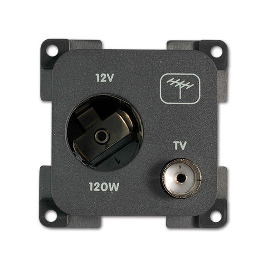 Presa 12V DC • TV • grigio