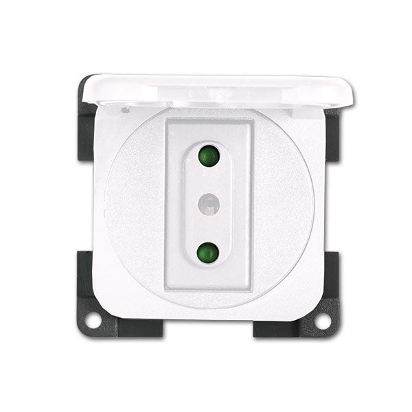 Presa con coperchio • 230 V / 10 A • bianco