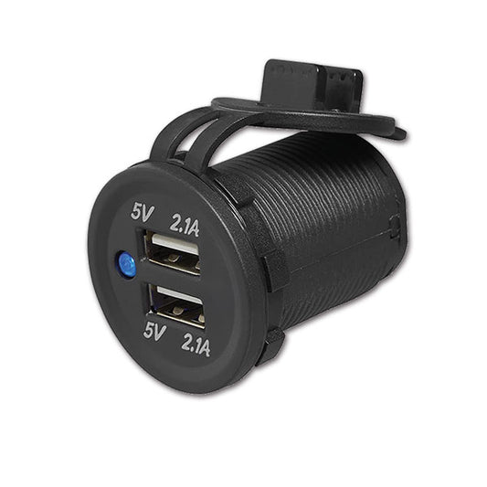 Doppia presa da pannello USB